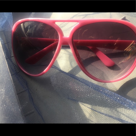 FRENCH CONNECTION VNTG Pink AVIATOR Sunglass GR8UC main image 4